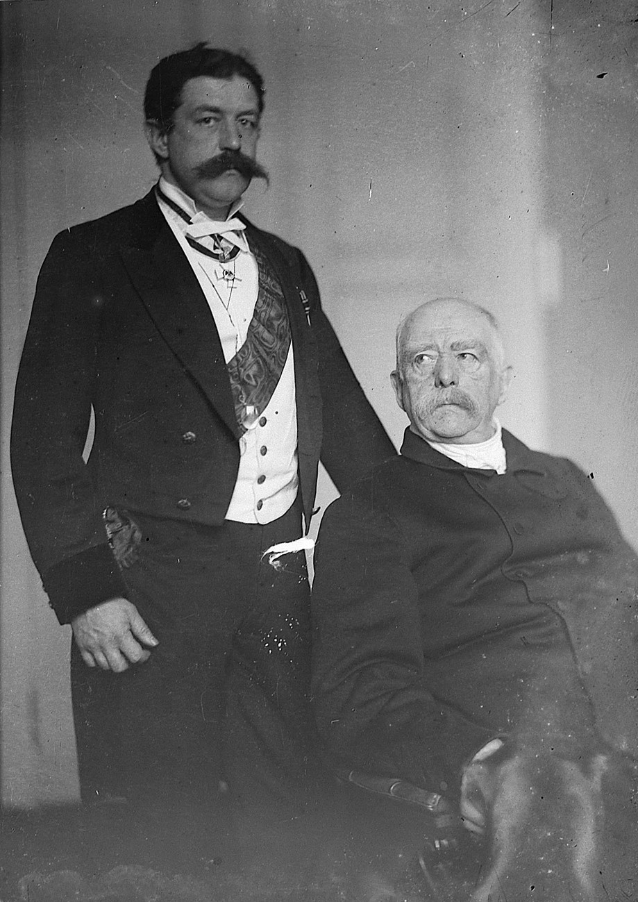 Herbert und Otto von Bismarck