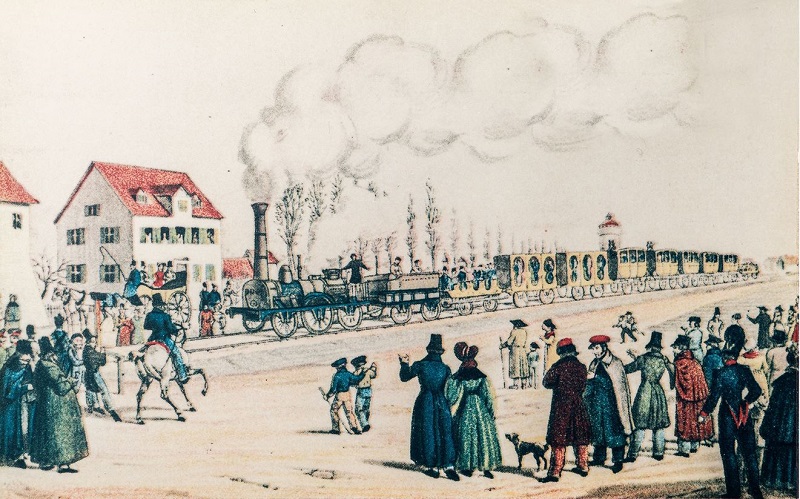 Nuernberg Fuerth Eisenbahn 1835 1