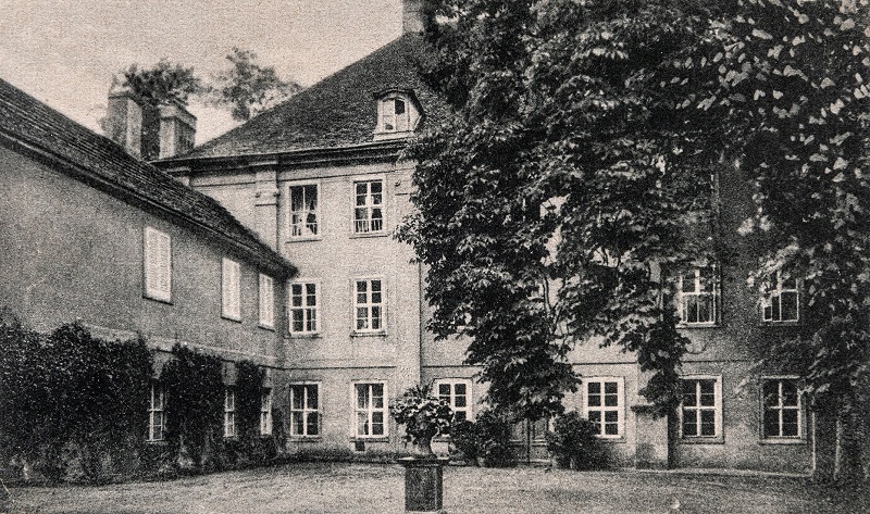 Schoenhausen Geburtshaus Bismarck Postkarte Ausschnitt