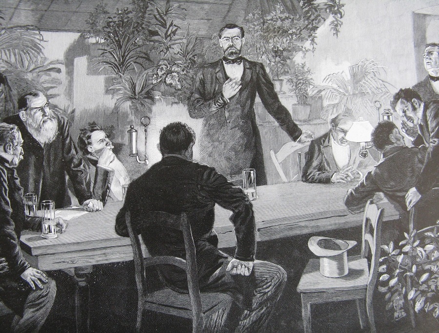 Bismarcks erste Wahlrede in Rathenow 1849 1