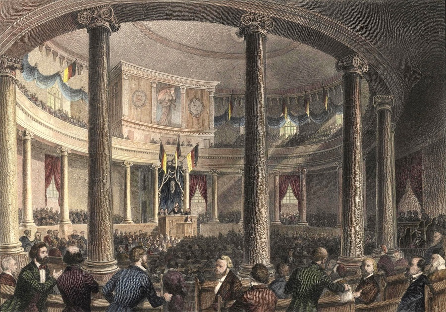 Nationalversammlung Paulskirche 1848 b