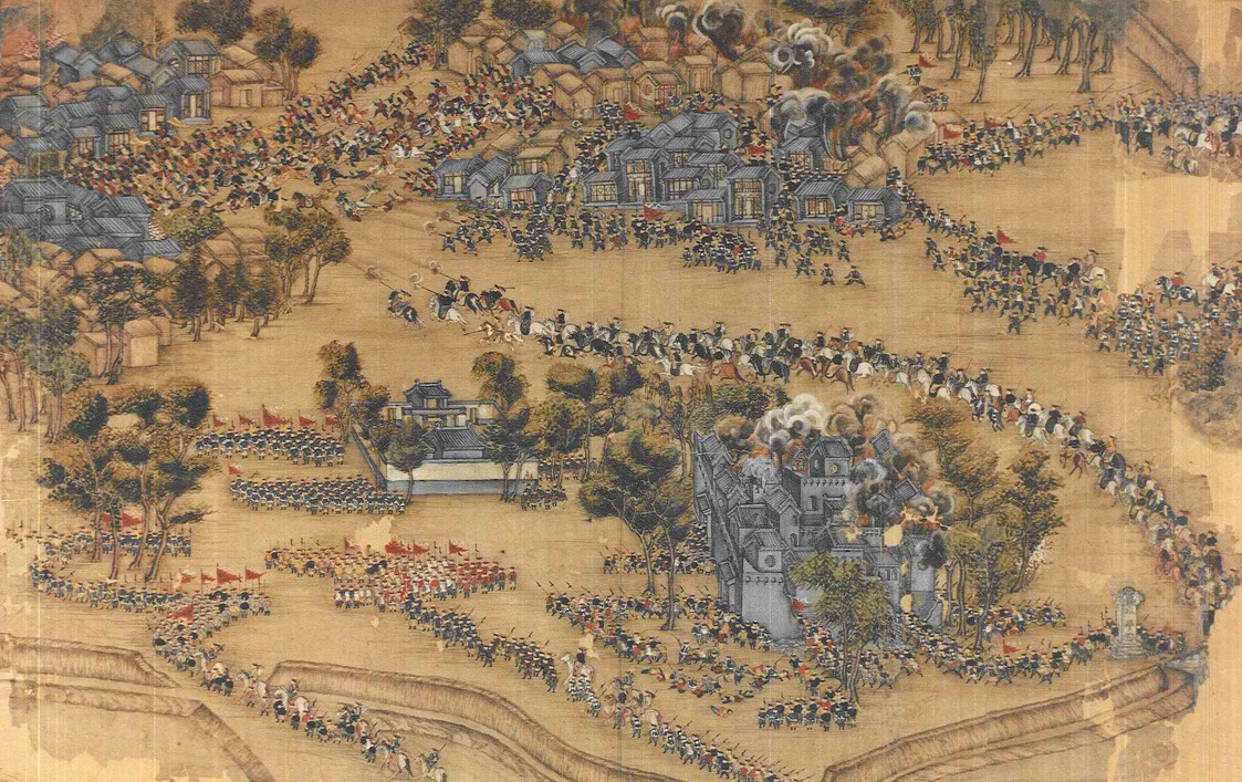Taiping break out of the Qing encirclement at Fucheng a