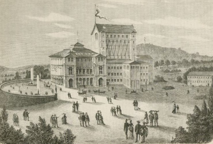 Festspielhaus Bayreuth Gartenlaube 1873