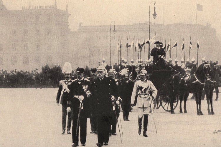 1894 01 Bismarck und Prinz Heinrich in Berlin