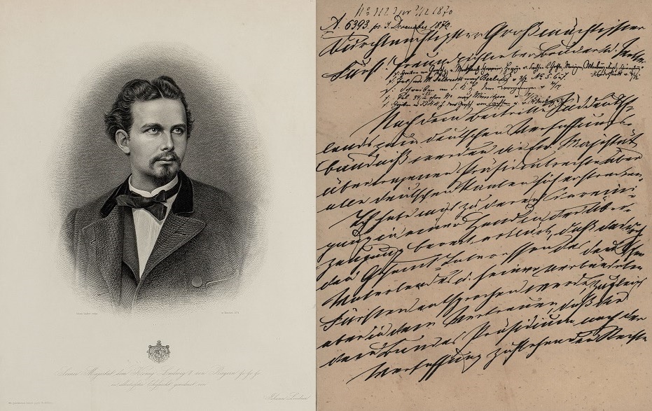 Ludwig II und Kaiserbrief