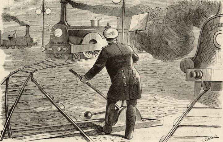 1887 Verantwortungsvoller Posten Bismarck Karikatur