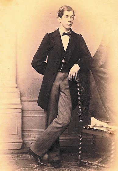 Herbert v Bismarck um 18642