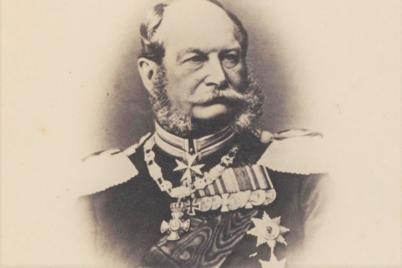 Koenig Wilhelm I um 1865