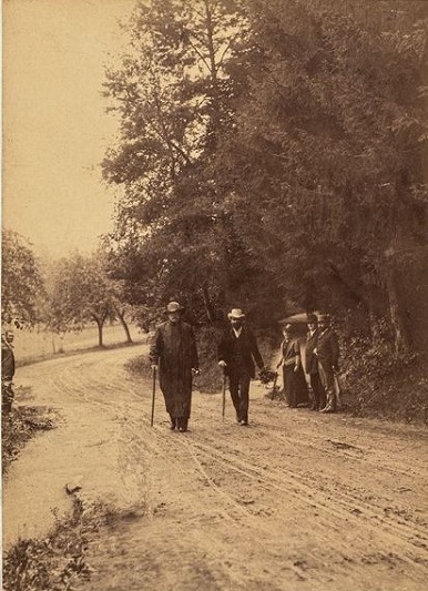 1890 1 Bismarck und Schweninger in Kissingen
