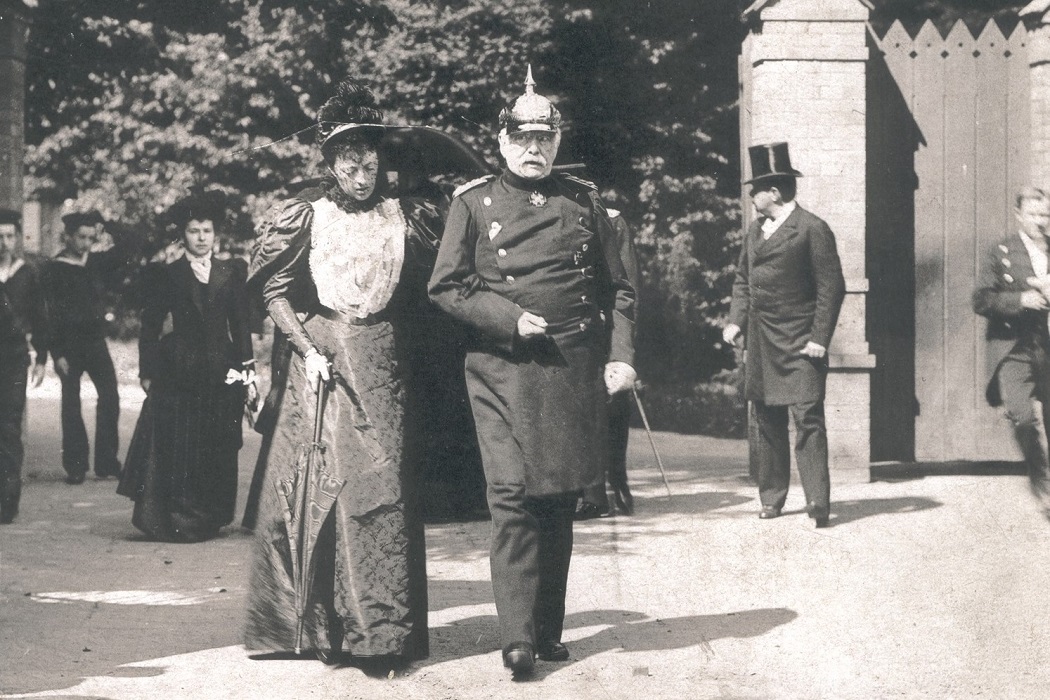 1895 06 11 1 Bismarck und Charlotte von Meiningen Sachsen