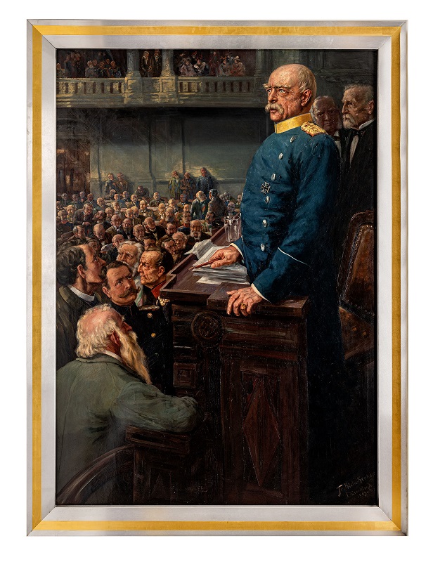 1878 Bismarck im Reichstag