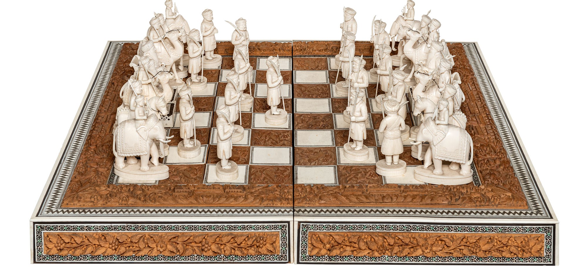 Geschenk Indisches Schachspiel Bismarck