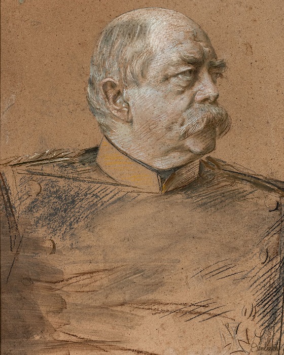 1880 05 01 Bismarck in Uniform a