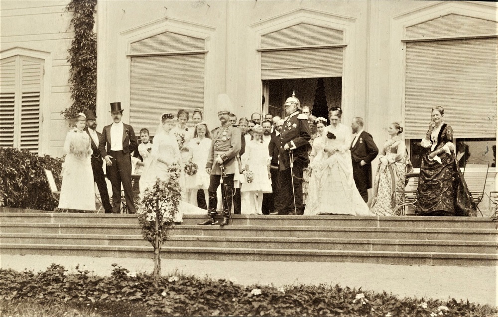Hochzeit Wilhelm u Sybille von Bismarck 1885