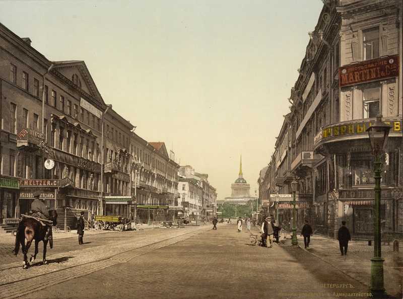 Nevsky Prospekt and Admiralty 1890 1900